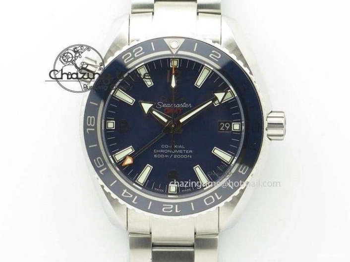 0502 Planet Ocean 45mm Real Ceramic BP-Maker Best Edition Black Dial On Nylon Rubber Strap A TopPick 8185